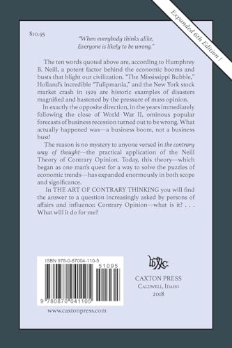 The Art of Contrary Thinking,New