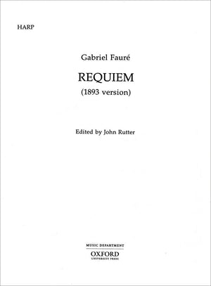 Requiem (1893 Version): Harp Part (Classic Choral Works),Used