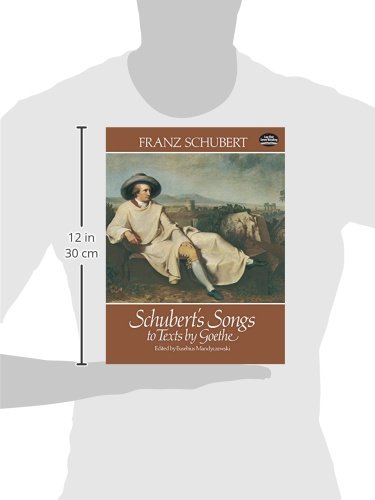 Schubert's Songs to Texts by Goethe,New