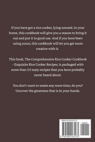 The Comprehensive Rice Cooker Cookbook: Exquisite Rice Cooker Recipes,Used