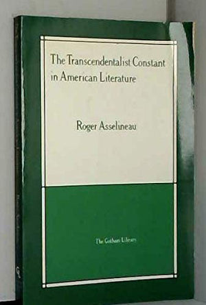 The Transcendentalist Constant in American Literature,Used