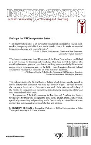 Judges: Interpretation: A Bible Commentary For Teaching And Preaching