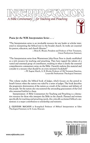 Judges: Interpretation: A Bible Commentary For Teaching And Preaching