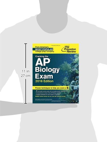 Cracking The Ap Biology Exam, 2016 Edition (College Test Preparation)-used