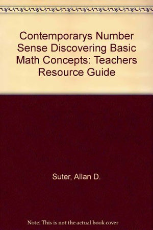 Contemporarys Number Sense Discovering Basic Math Concepts: Teachers Resource Guide,Used