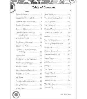Carson Dellosa Skill Builders Reading Comprehension 6th Grade Workbook, Fiction and Nonfiction Passages, Puzzles, and More, Clas,Used