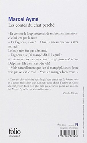 Les Contes Du Chat Perche (Collection Folio) (French Edition),Used