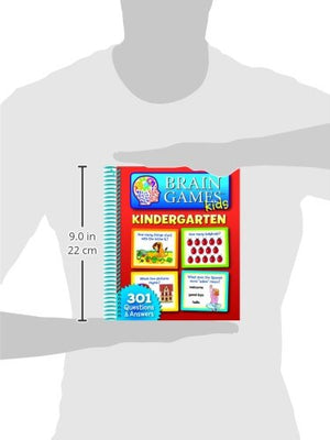 Brain Games Kids: Kindergarten 9781450800532,Used