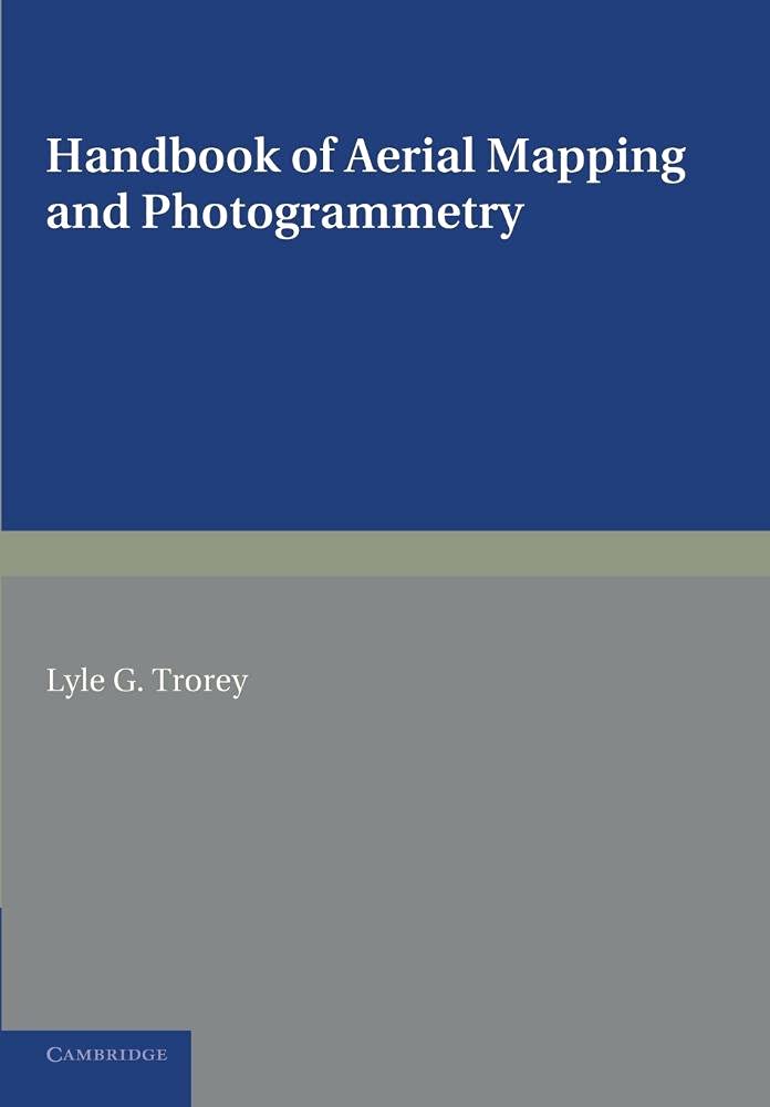 Handbook of Aerial Mapping and Photogrammetry,Used