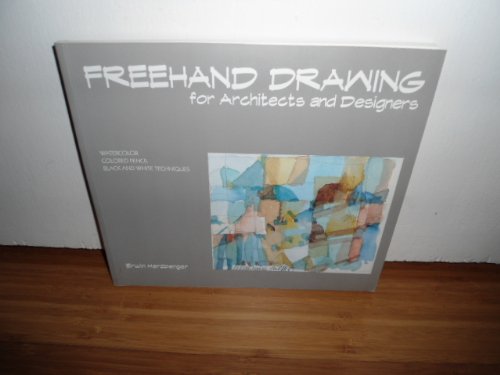 Freehand Drawing for Architects and Designers: Watercolor, Colored Pencil, Black and White Techniques,Used