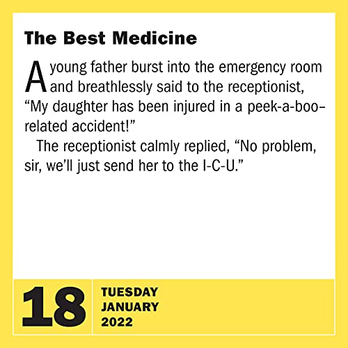 290 Bad Jokes & 75 Punderful Puns PageADay Calendar 2022: Hilarious Puns, Knockknock Jokes, Silly Stories, and Riddles that L,Used