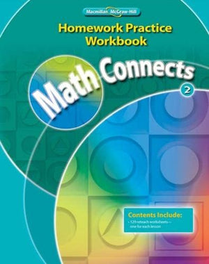 Math Connects, Grade 2, Homework Practice Workbook (Elementary Math Connects),Used