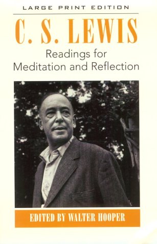 Readings for Meditation and Reflection (Walker Large Print Books),Used