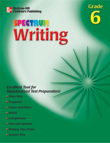 Spectrum Writing, Grade 6,Used