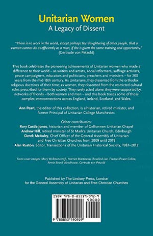Unitarian Women: A Legacy of Dissent,Used
