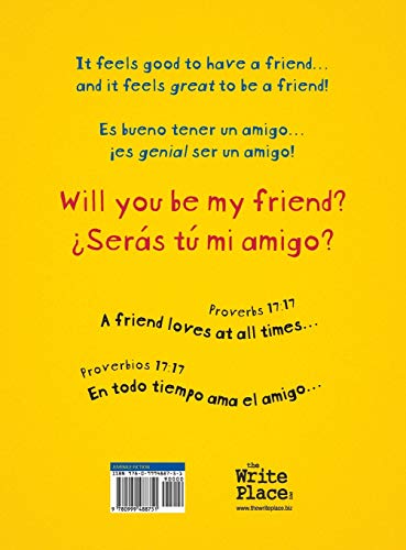 Will You Be My Friend?/Sers t mi amigo?: The Blessings of Friendship/Las bendiciones de la amistad,New