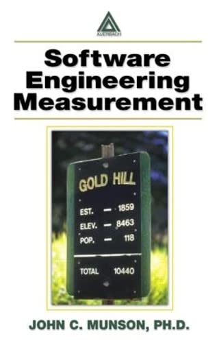 Software Engineering Measurement,New