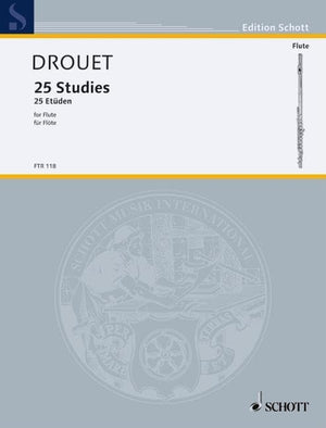 25 Etudes: Solo Flute,New