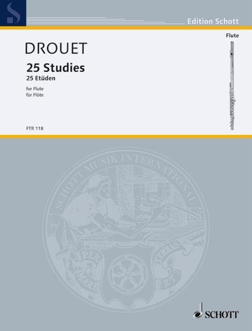 25 Etudes: Solo Flute,New