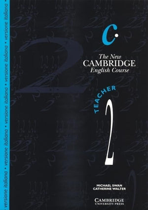 The New Cambridge English Course 2 Teacher's book Italian edition,Used