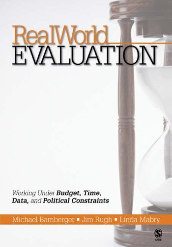 RealWorld Evaluation: Working Under Budget, Time, Data, and Political Constraints,Used