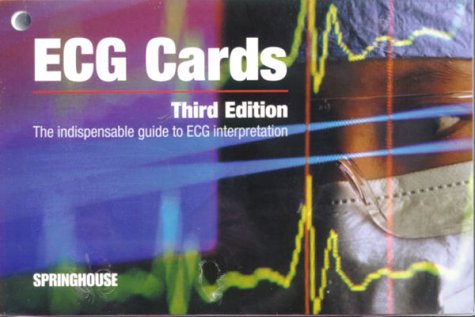 ECG Cards: The indispensible guide to ECG interpretation,Used