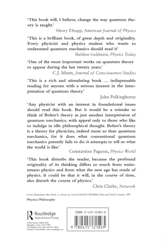 The Undivided Universe: An Ontological Interpretation of Quantum Theory,Used