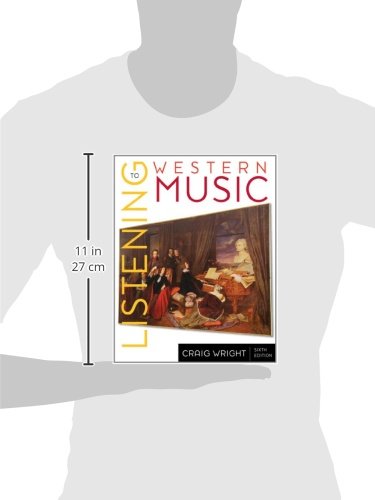 Listening to Western Music (with Introduction to Listening CDROM) (Available Titles CourseMate),Used