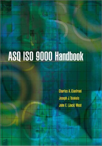 The Asq Iso 9000:2000 Handbook,Used