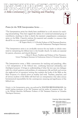 Genesis: Interpretation: A Bible Commentary For Teaching And Preaching