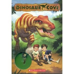 Scholastic Dinosaur Cove Boxed Set 1-6 with Bonus Dinosaur Tooth Charm