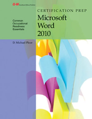 Certification Prep Microsoft Word 2010,Used