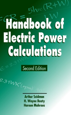 Handbook of Electric Power Calculations,Used