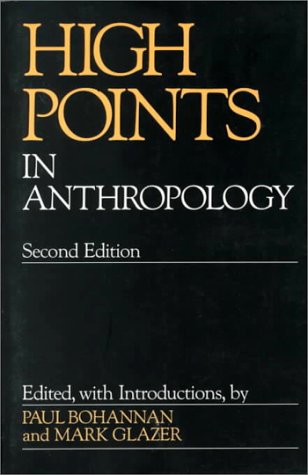 High Points In Anthropology,Used