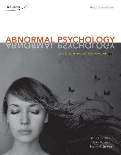 Title: ABNORMAL PSYCHOLOGYW/CD >CANA,Used