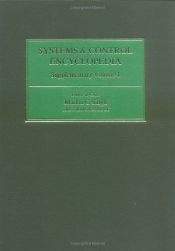 Systems and Control Encyclopedia Supplementary Volume 1 (Advances in Systems, Control, and Information Engineering),Used