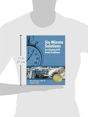 SixMinute Solutions for Chemical PE Exam Problems,Used