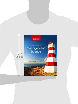 Introduction To Management Science (12Th Edition)