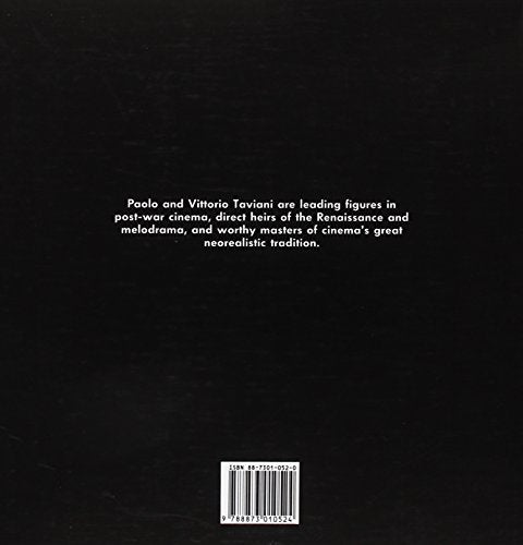 Paolo and Vittorio Taviani: Poetry of the Italian Landscape,Used