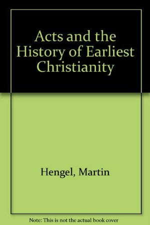 Acts and the History of Earliest Christianity,Used