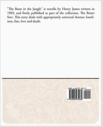 The Beast of the Jungle,Used