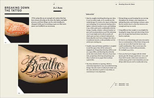 Graphic Art of Tattoo Lettering: A Visual Guide to Contemporary Styles and Designs,Used