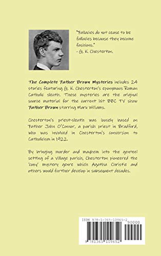 The Complete Father Brown Mysteries,Used