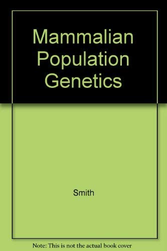 Mammalian population genetics,Used
