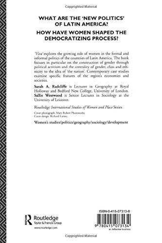 Viva: Women And Popular Protest In Latin America (International Studies Of Women And Place),New