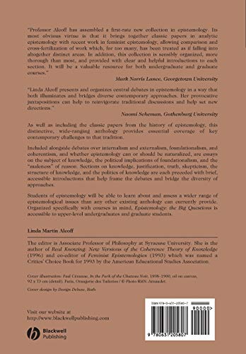 Epistemology: The Big Questions