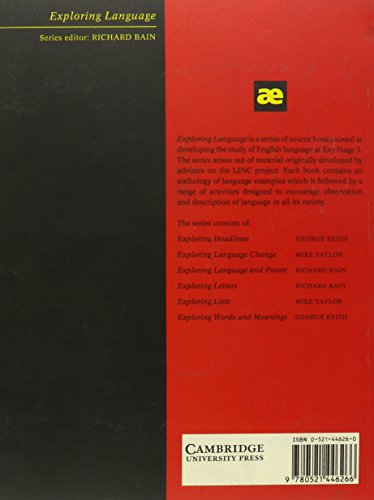 Exploring Language and Power,Used