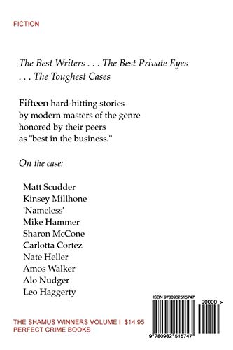 The Shamus Winners: America's Best Private Eye Stories: Volume I 19821995,Used