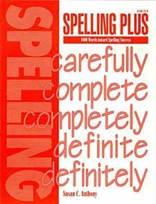 Spelling Plus: 1000 Words toward Spelling Success,Used