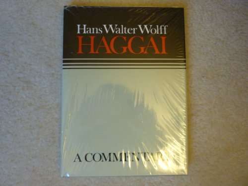 Haggai: A Commentary (English And German Edition),New
